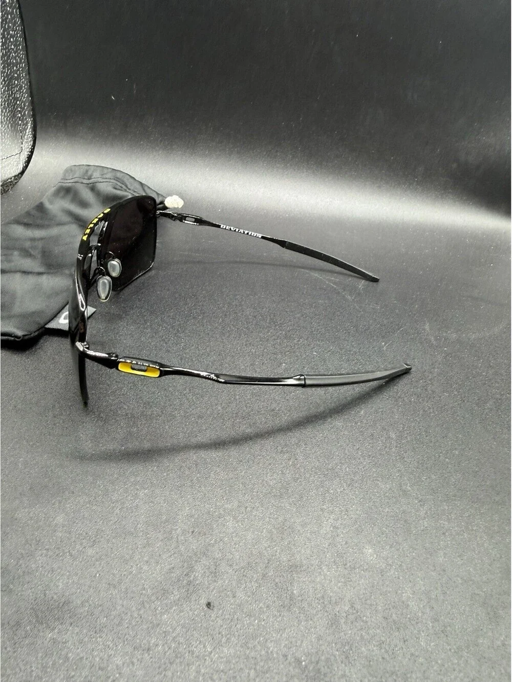 Oakley Deviation Valentino Rossi Polished Black/Warm Grey OO4061-10